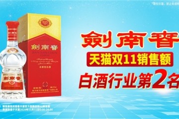 双十一酒水品牌销量喜人，剑南春多平台获佳绩